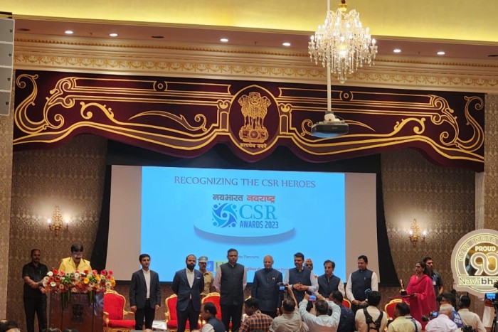 Shri. Jitendre Mehta President CREDAI MCHI THANE received CSR Award