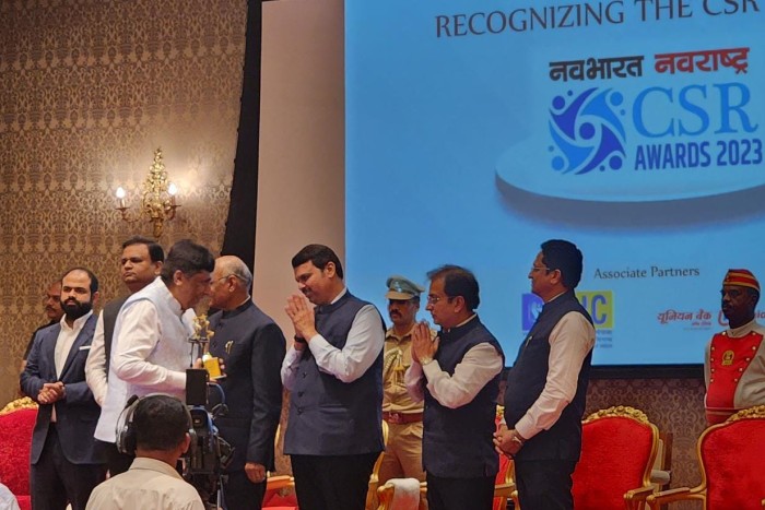 Shri. Jitendre Mehta President CREDAI MCHI THANE received CSR Award