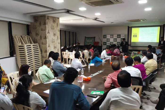 Glimpse of 9th June, 2022 1st Successful Youth Wing Study Tour at Bhumi World Logistic Park with 25+ participants in Presence of CREDAI MCHI THANE