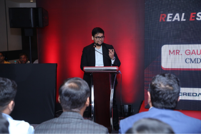 Glimpses of today's CREDAI MCHI YOUTH WING REAL ESTATE DAILOGE (RED) Event with Mr Gautam Singhania CMD Raymond Group at JK house and CREDAI MCHI Thane'S 3rd Bi-Monthly Magazine Launch.